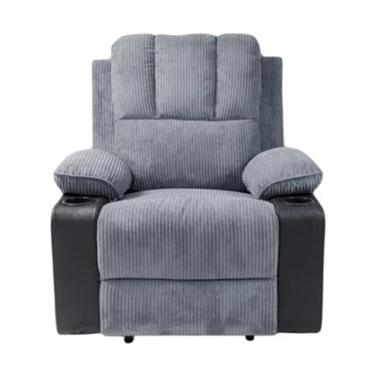 Swivel recliner ak chalè ak masaj